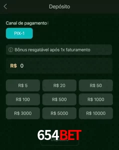 deposits 654BET
